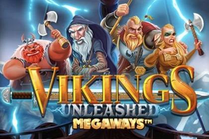 Vikings Unleashed Megaways Online Slot Logo