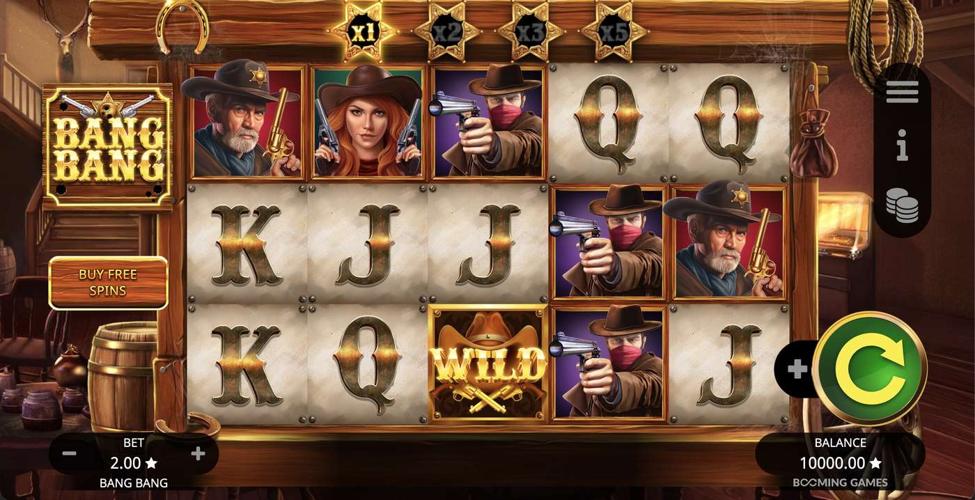 Bang Bang: image of main menu