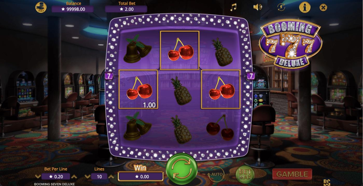 Booming Seven Deluxe: image of winning