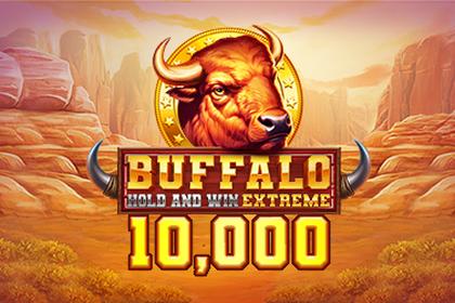 Buffalo Hold and Win Extreme 10,000 Online Slot Logo