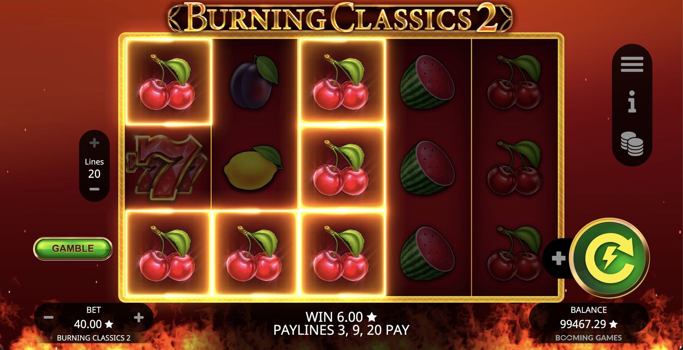 Burning Classics 2: image of winning