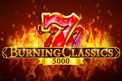 Burning Classics 5000 Online Slot Logo