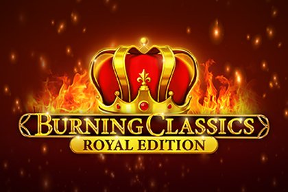 Burning Classics Royal Edition Online Slot Logo
