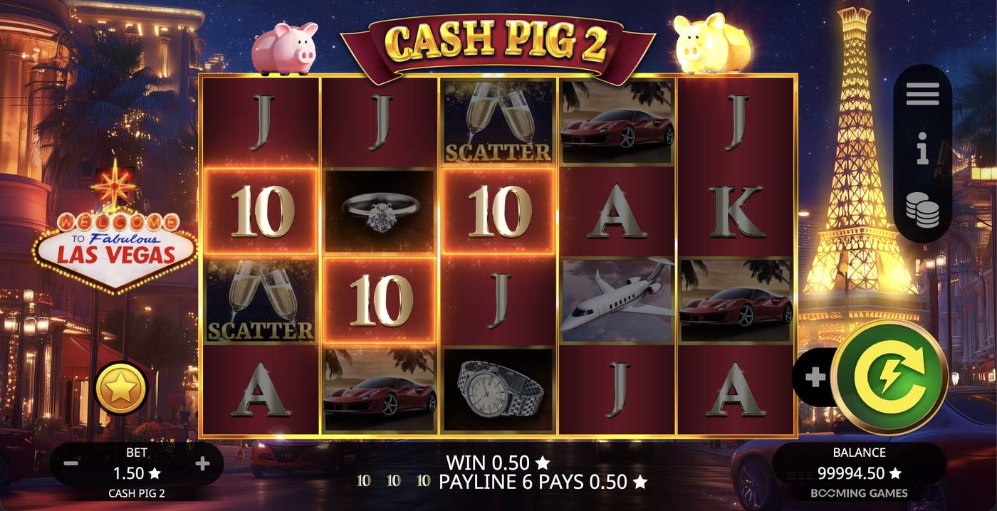 Cash Pig 2: image of winning