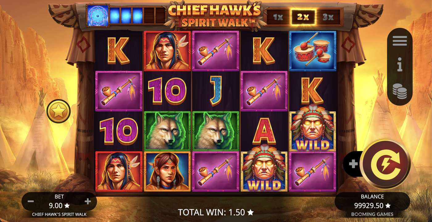 Chief Hawk's Spirit Walk: image of winning