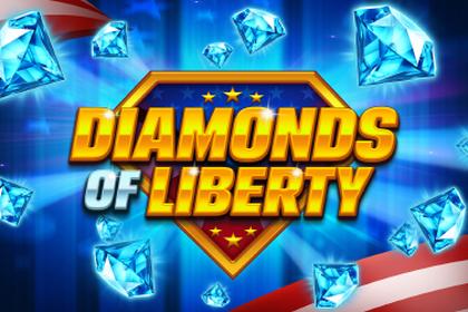 Diamonds of Liberty Online Slot Logo