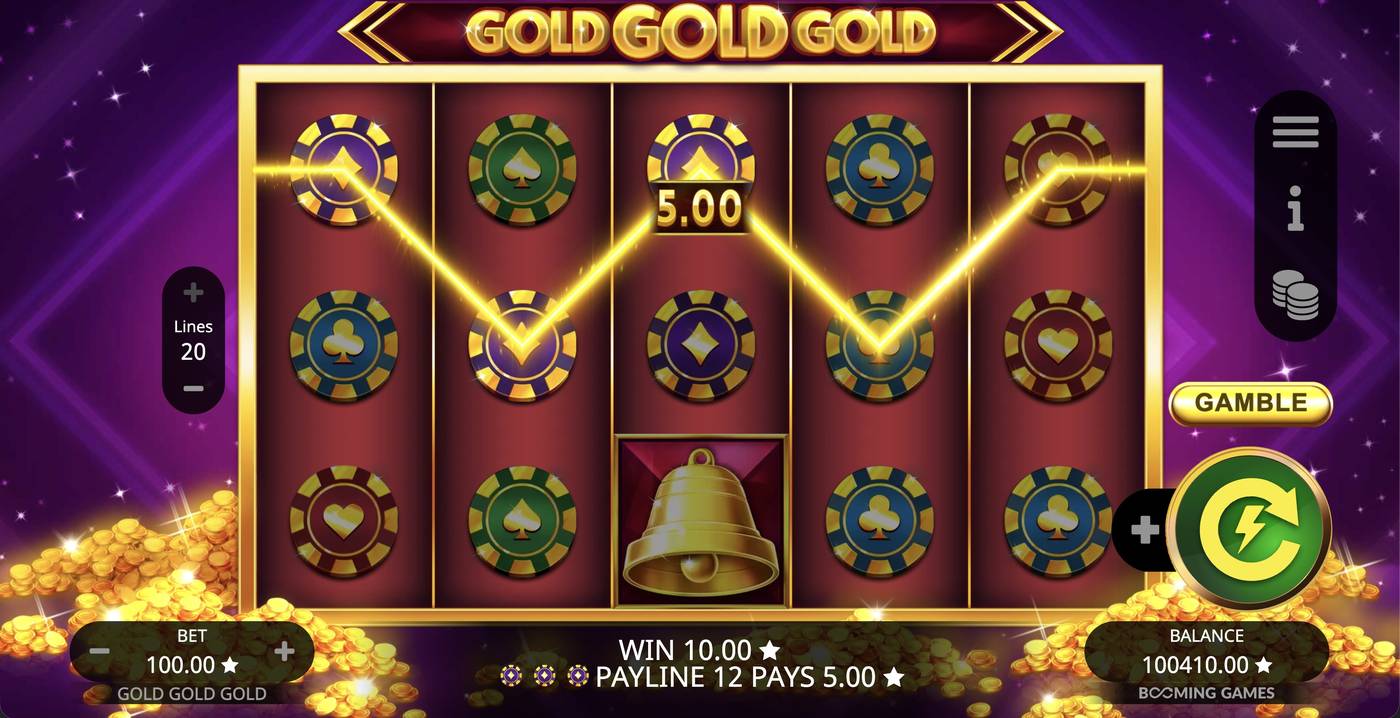 Gold Gold Gold: image of winning