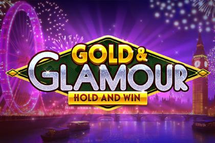 Gold and Glamour Hold and Win Online Slot Logo