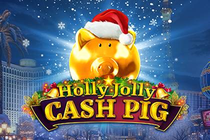 Holly Jolly Cash Pig Online Slot Logo