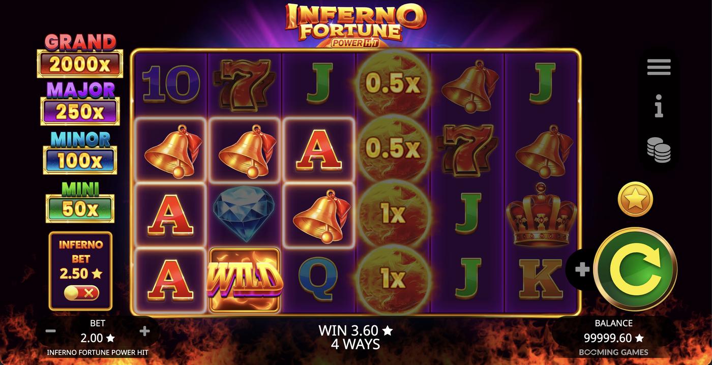Inferno Fortune Power Hit: image of winning