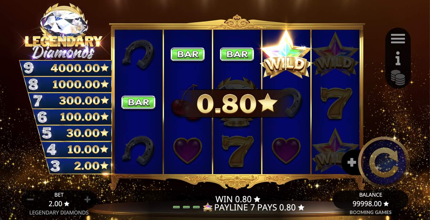 Legendary Diamonds: image of winning