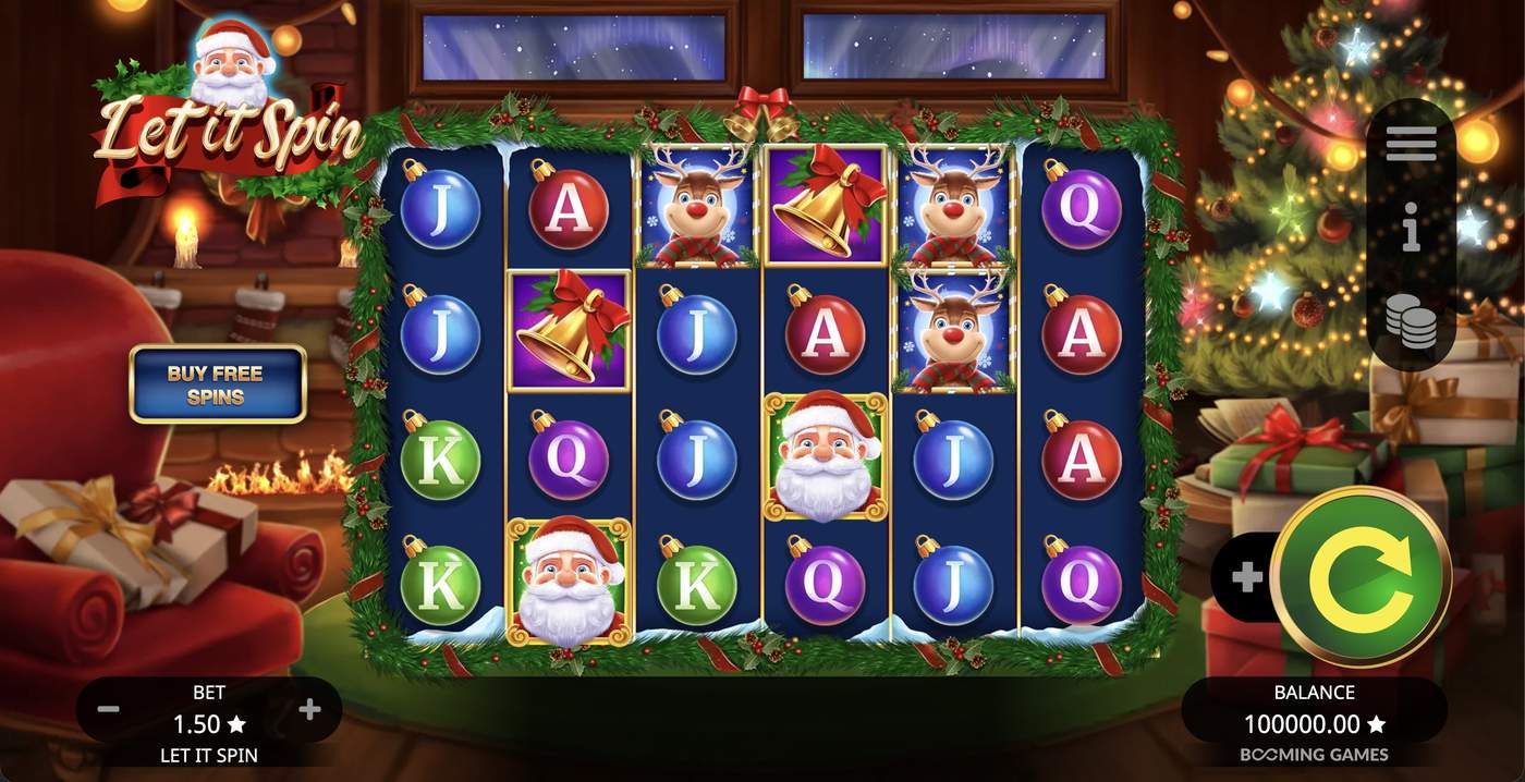 Let it Spin: image of main menu