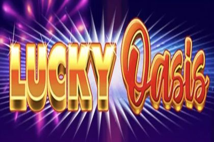 Lucky Oasis Online Slot Logo