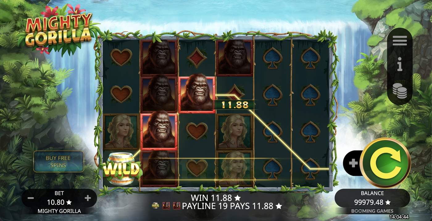 Mighty Gorilla: image of winning