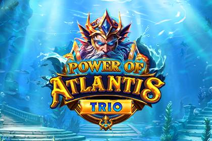 Power of Atlantis Trio Online Slot Logo