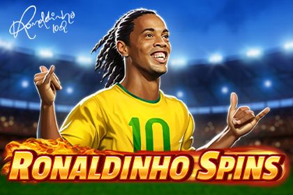 Ronaldinho Spins Online Slot Logo