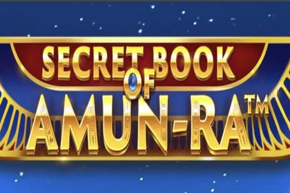 Secret Book of Amun Ra Online Slot Logo