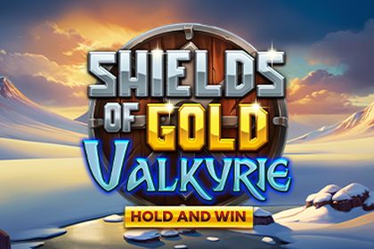 Shields of Gold Valkyrie Hold and Win Online Slot Logo