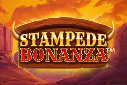 Stampede Bonanza Online Slot Logo