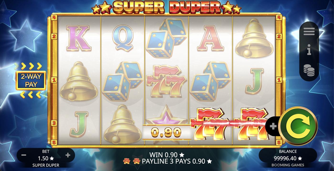 Super Duper: image of winning