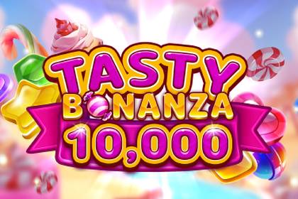 Tasty Bonanza 10,000 Online Slot Logo