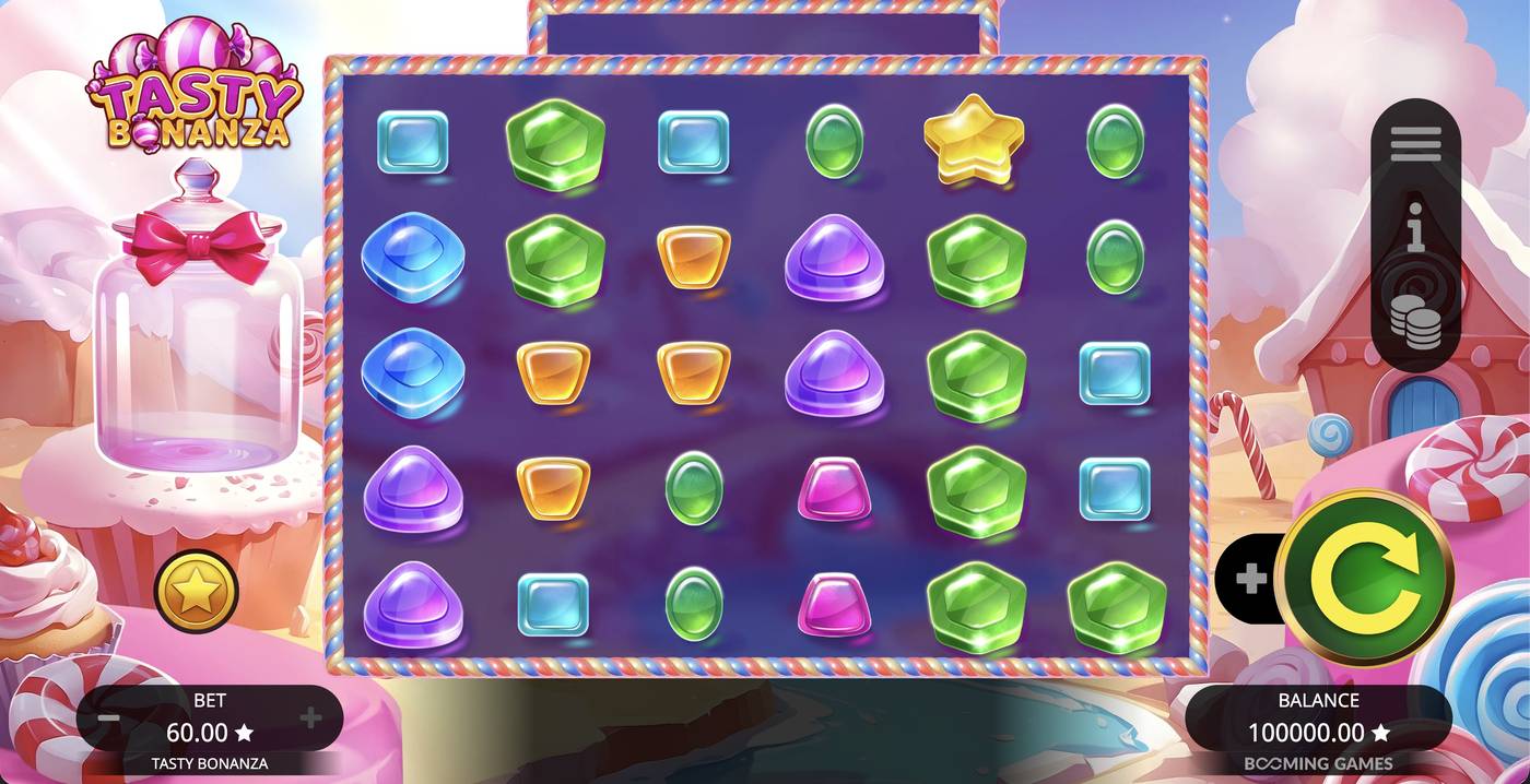Tasty Bonanza: image of main menu