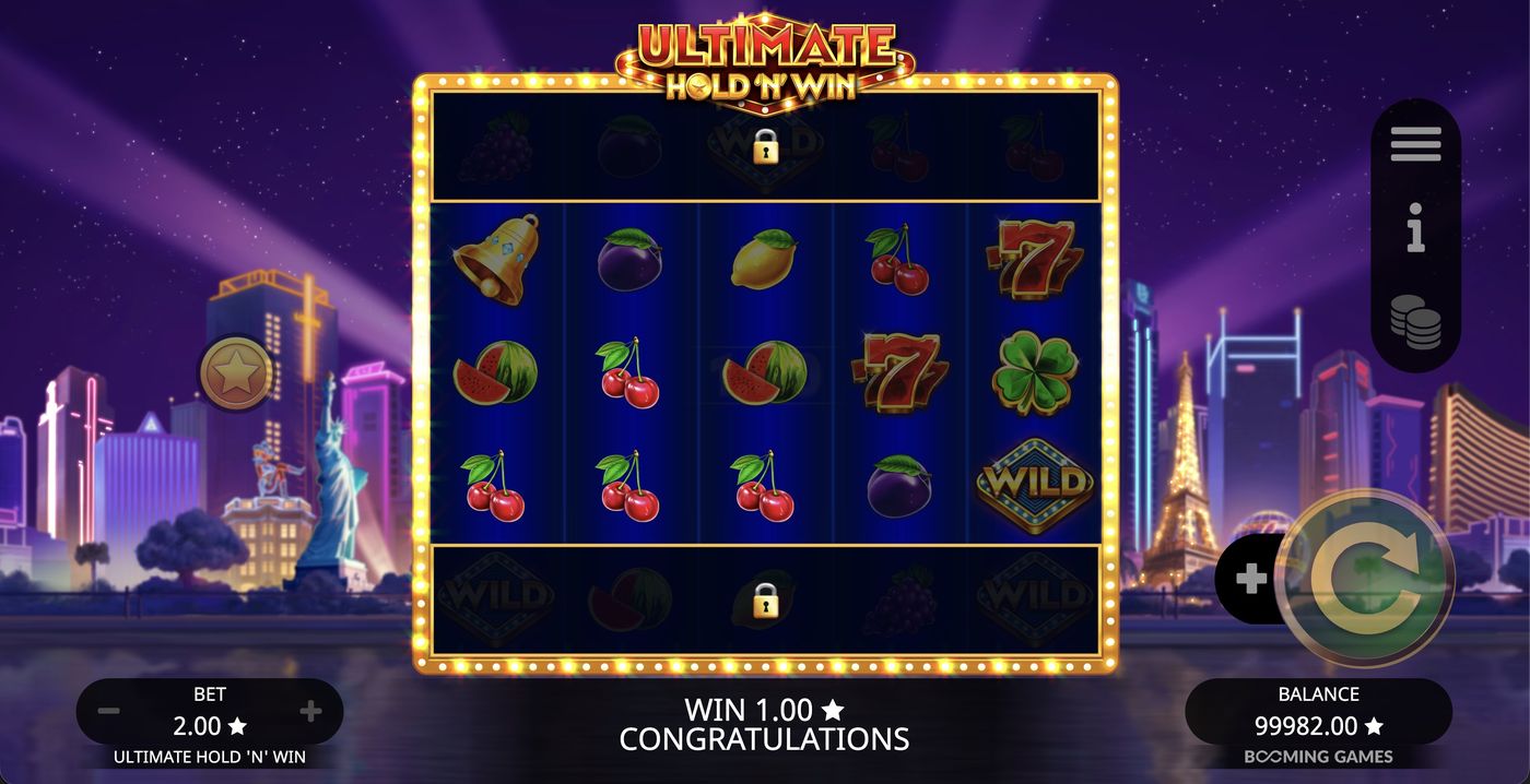 Ultimate Hold 'N' Win: image of winning
