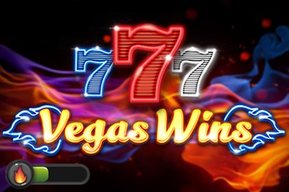 Vegas Wins Online Slot Logo