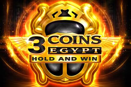3 Coins: Egypt Online Slot Logo