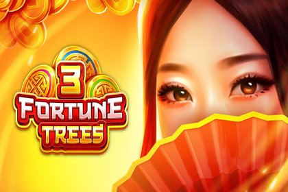 3 Fortune Trees Online Slot Logo