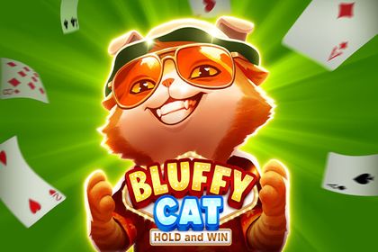 Bluffy Cat Online Slot Logo