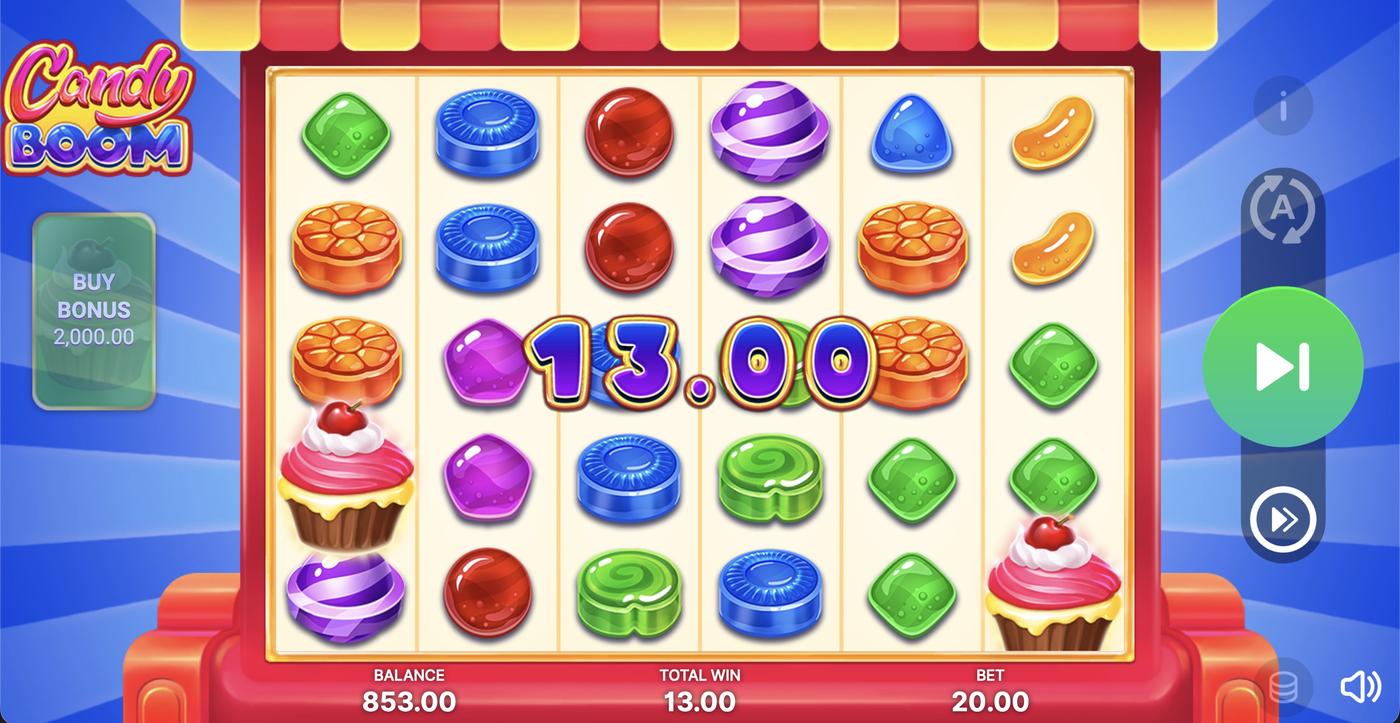 Candy Boom: image of winning
