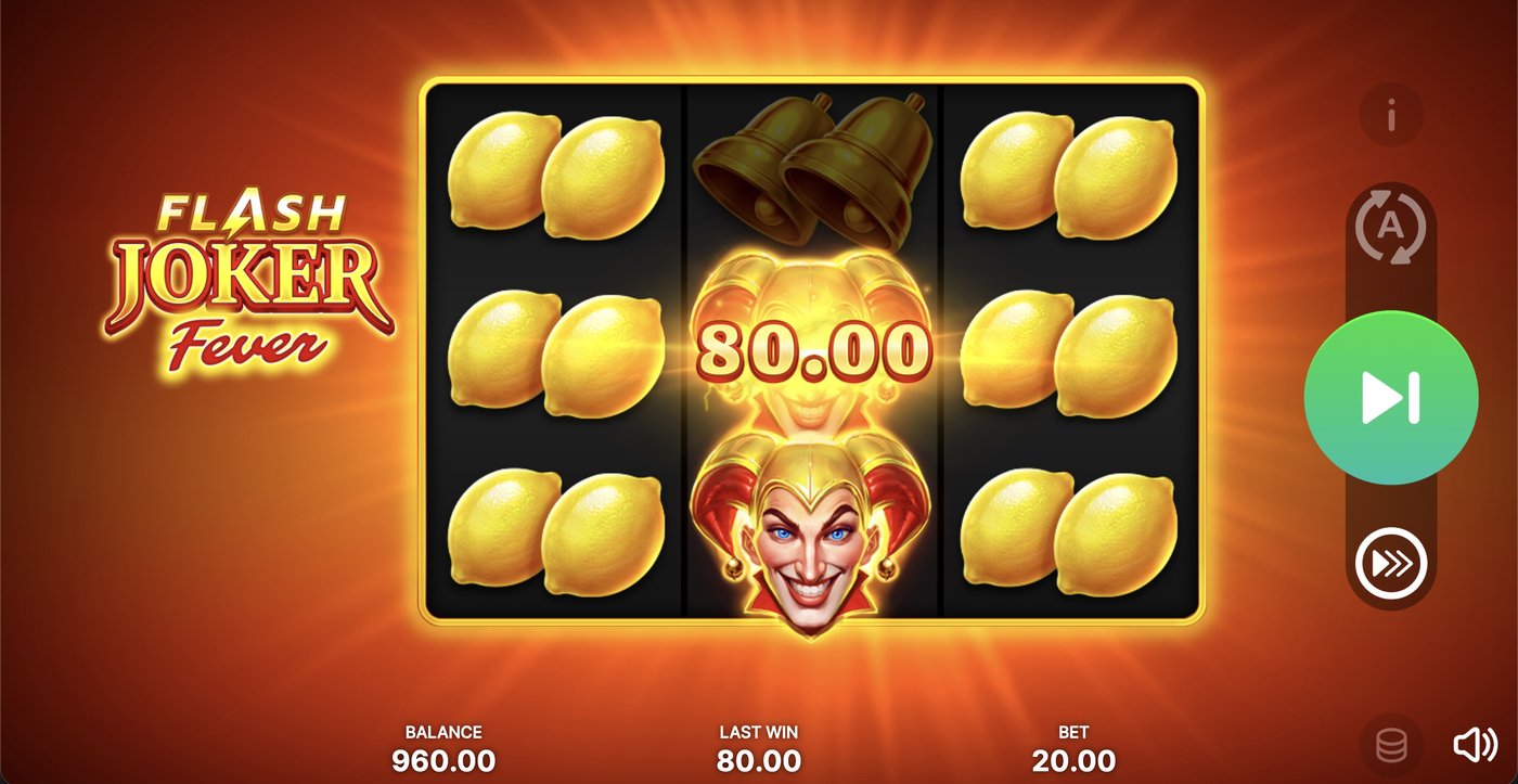 Flash Joker: Fever: image of winning