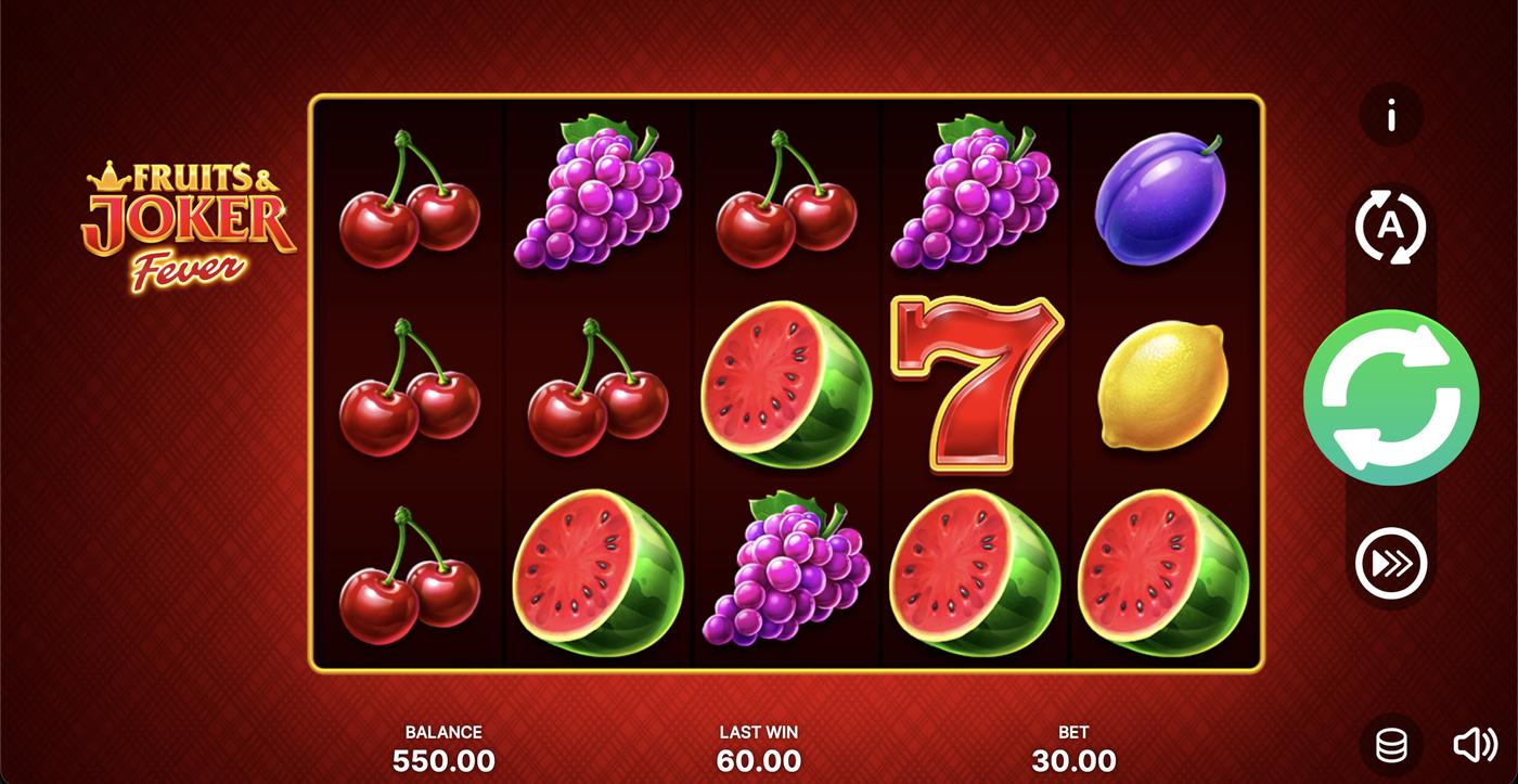Fruits & Joker: Fever: image of winning