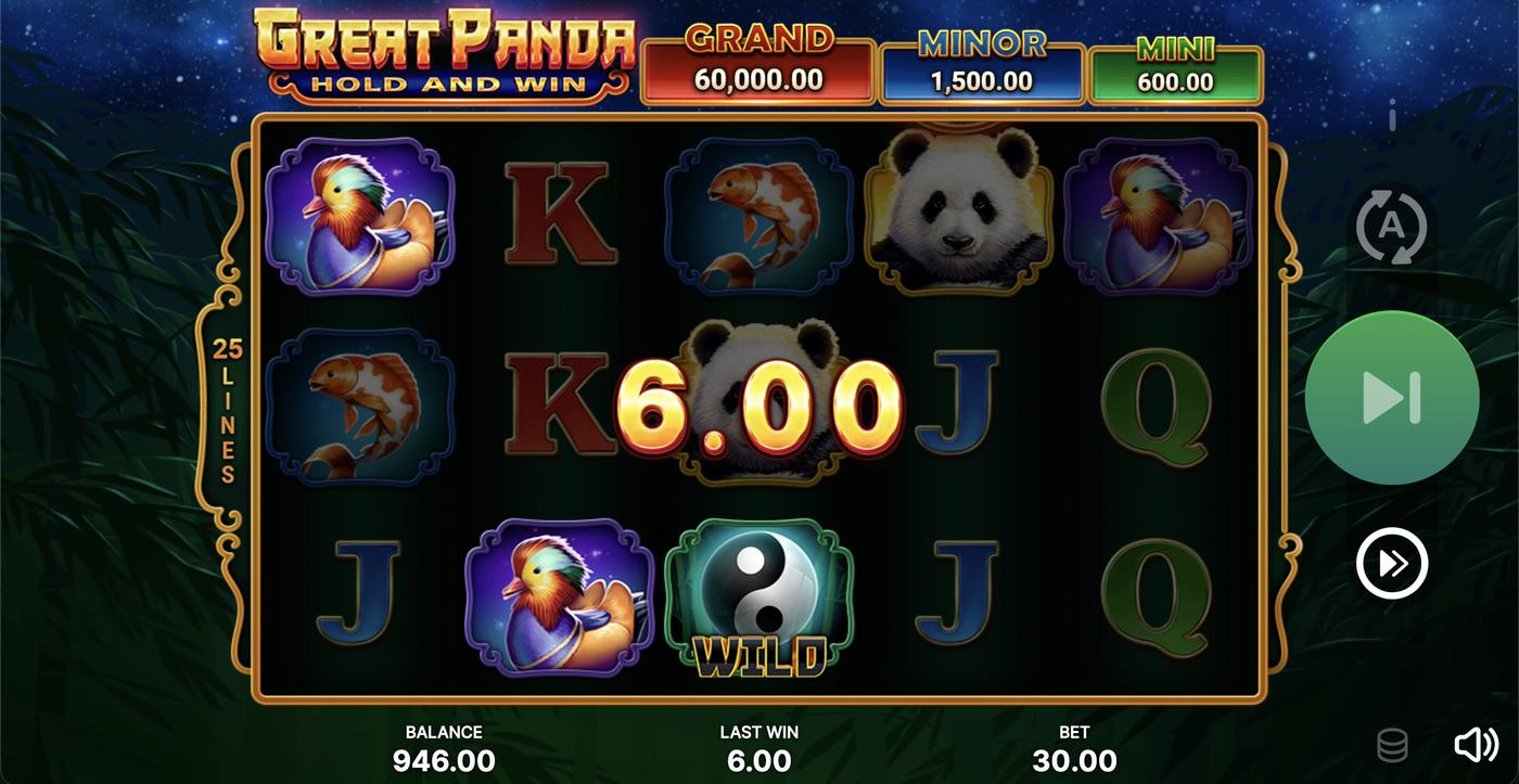 Great Panda: image of winning