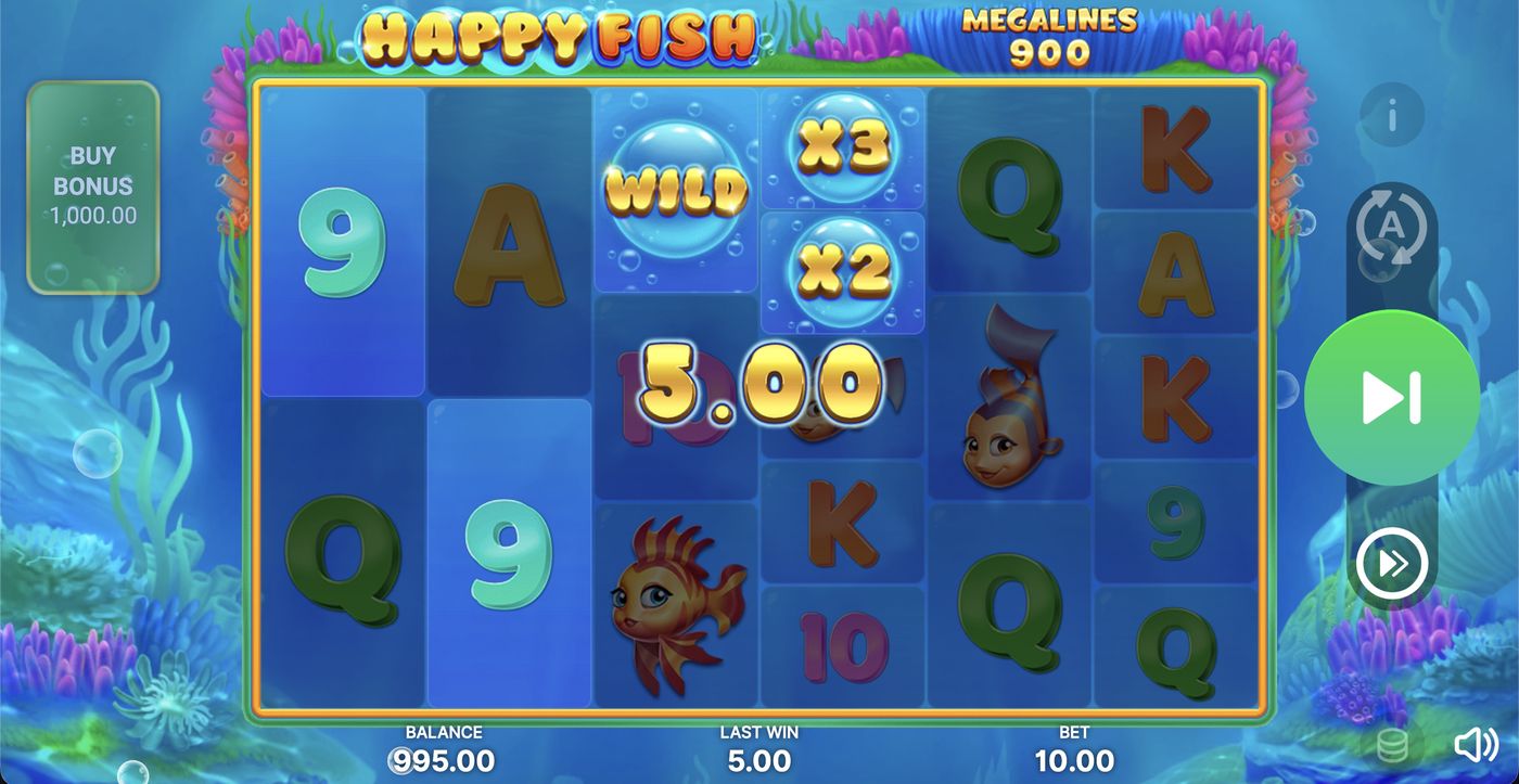Happy Fish: image of winning
