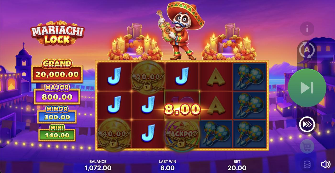 Mariachi Lock: image of winning