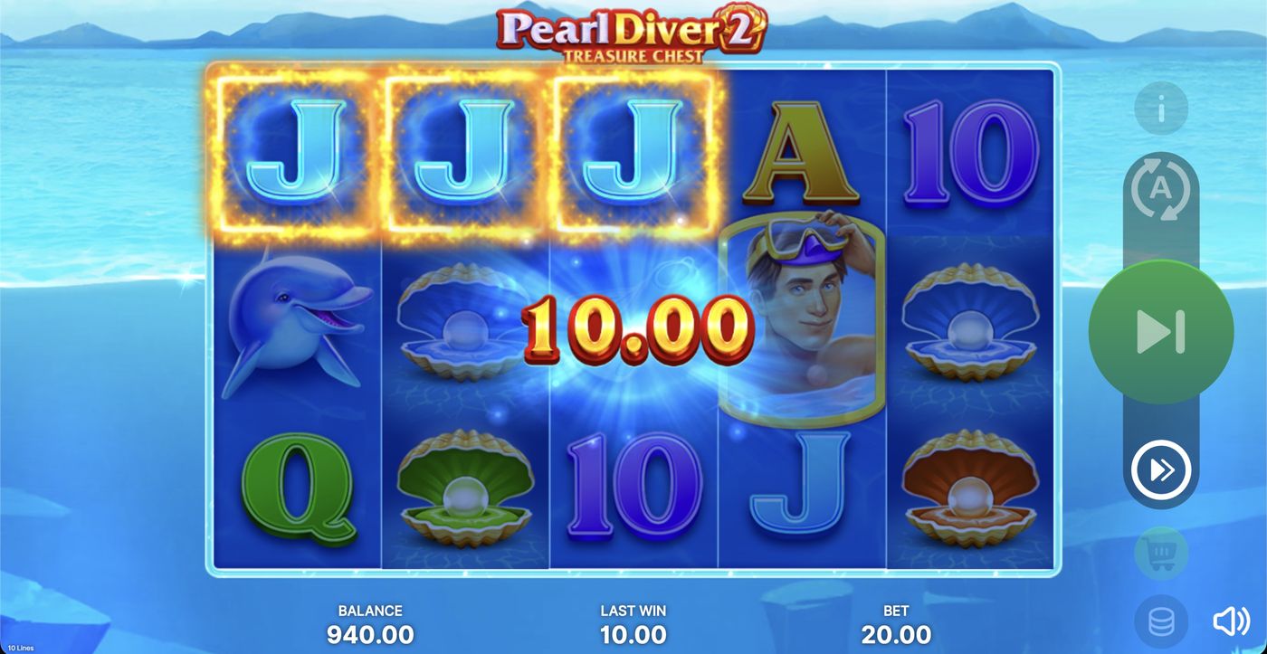 Pearl Diver 2: Treasure Chest: image of winning