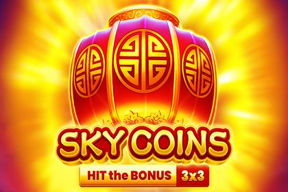 Sky Coins Online Slot Logo
