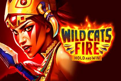 Wild Cats Fire: Hold and Win Online Slot Logo