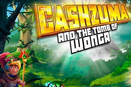 Cashzuma and the Tomb of Wonga Online Slot Logo