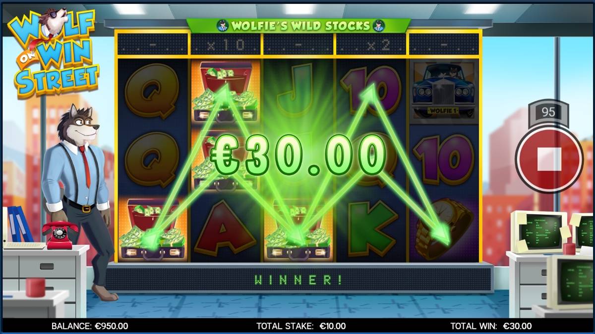 Wolf on Win Street: image of winning