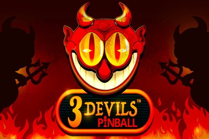 3 Devils Pinball Online Slot Logo
