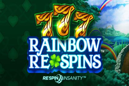 777 Rainbow Re-Spins Online Slot Logo
