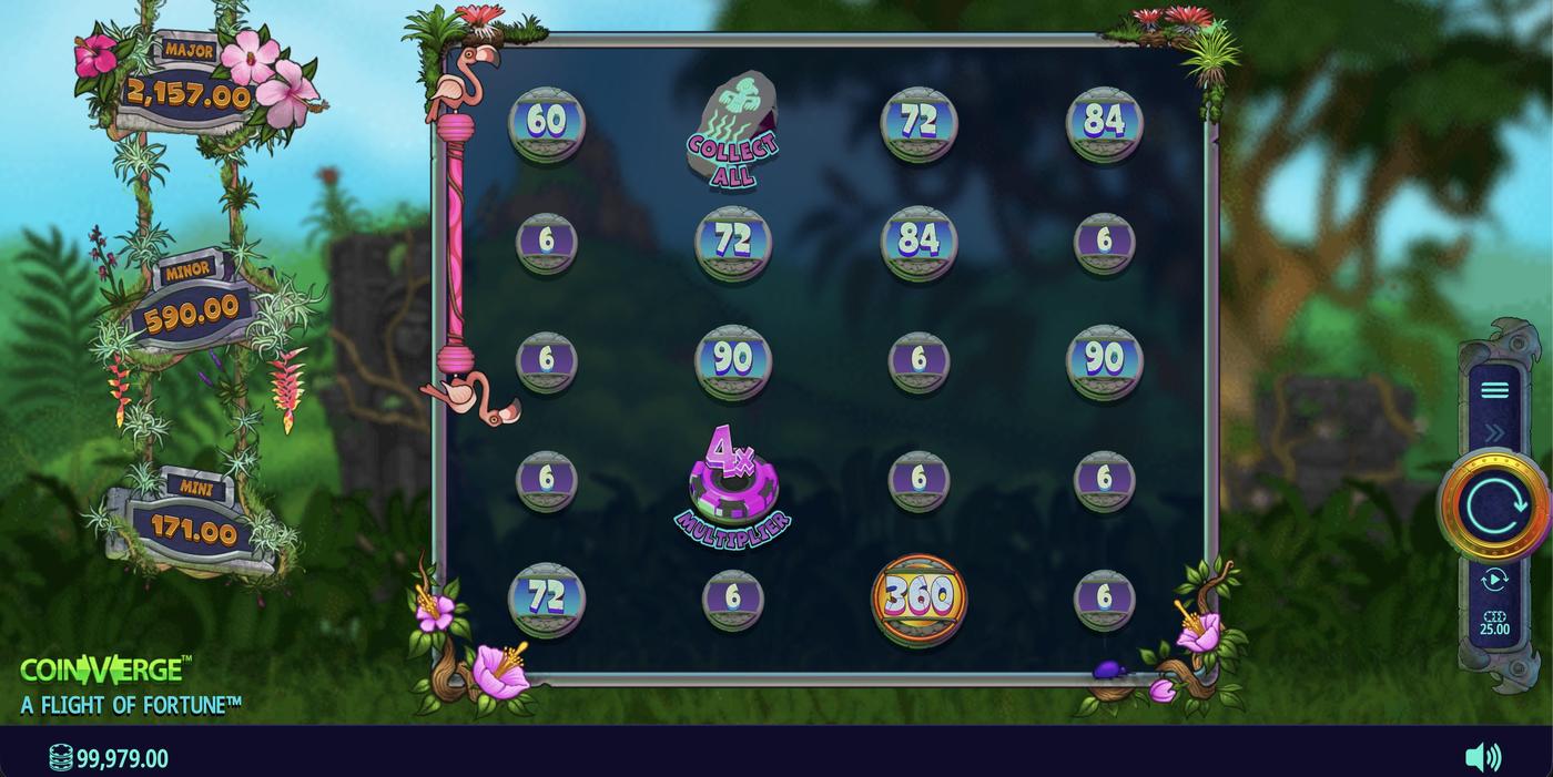 A Flight of Fortune: image of main menu