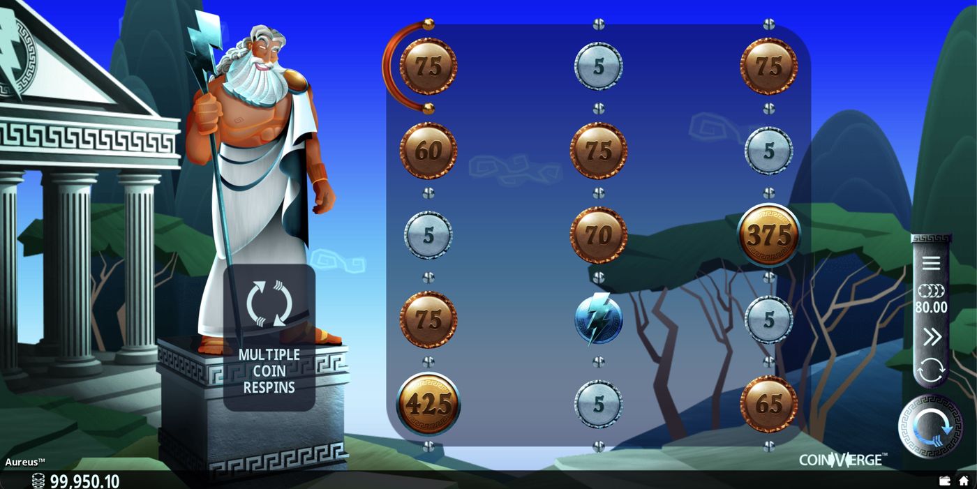 Aureus: image of main menu