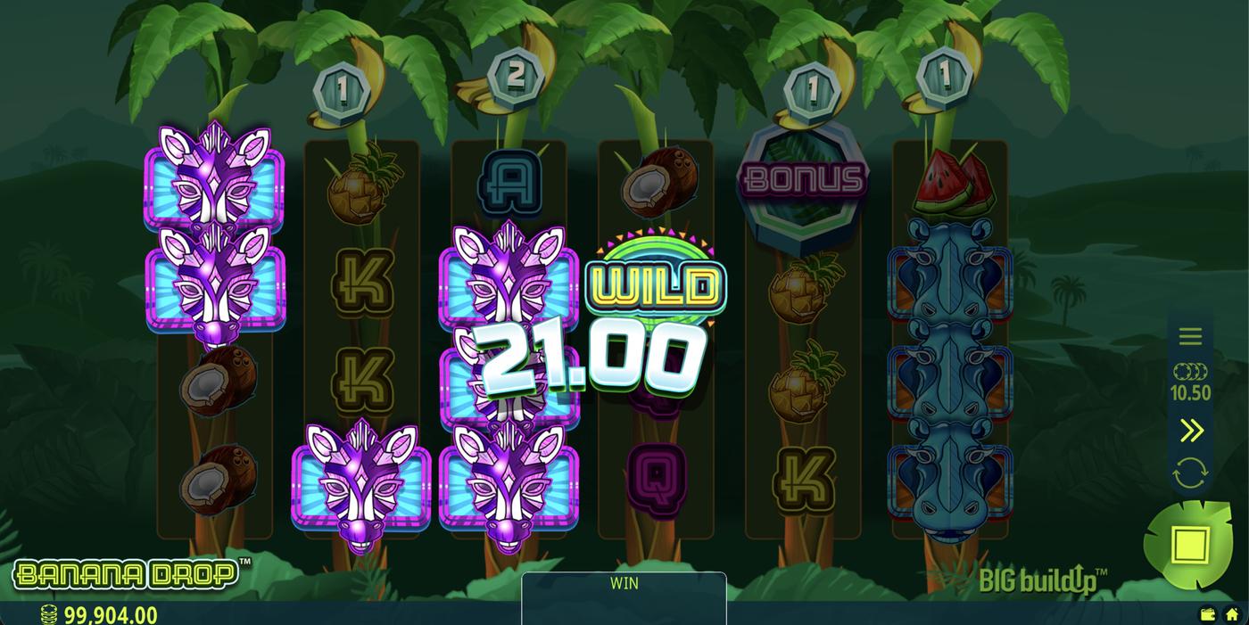 Banana Drop: image of winning