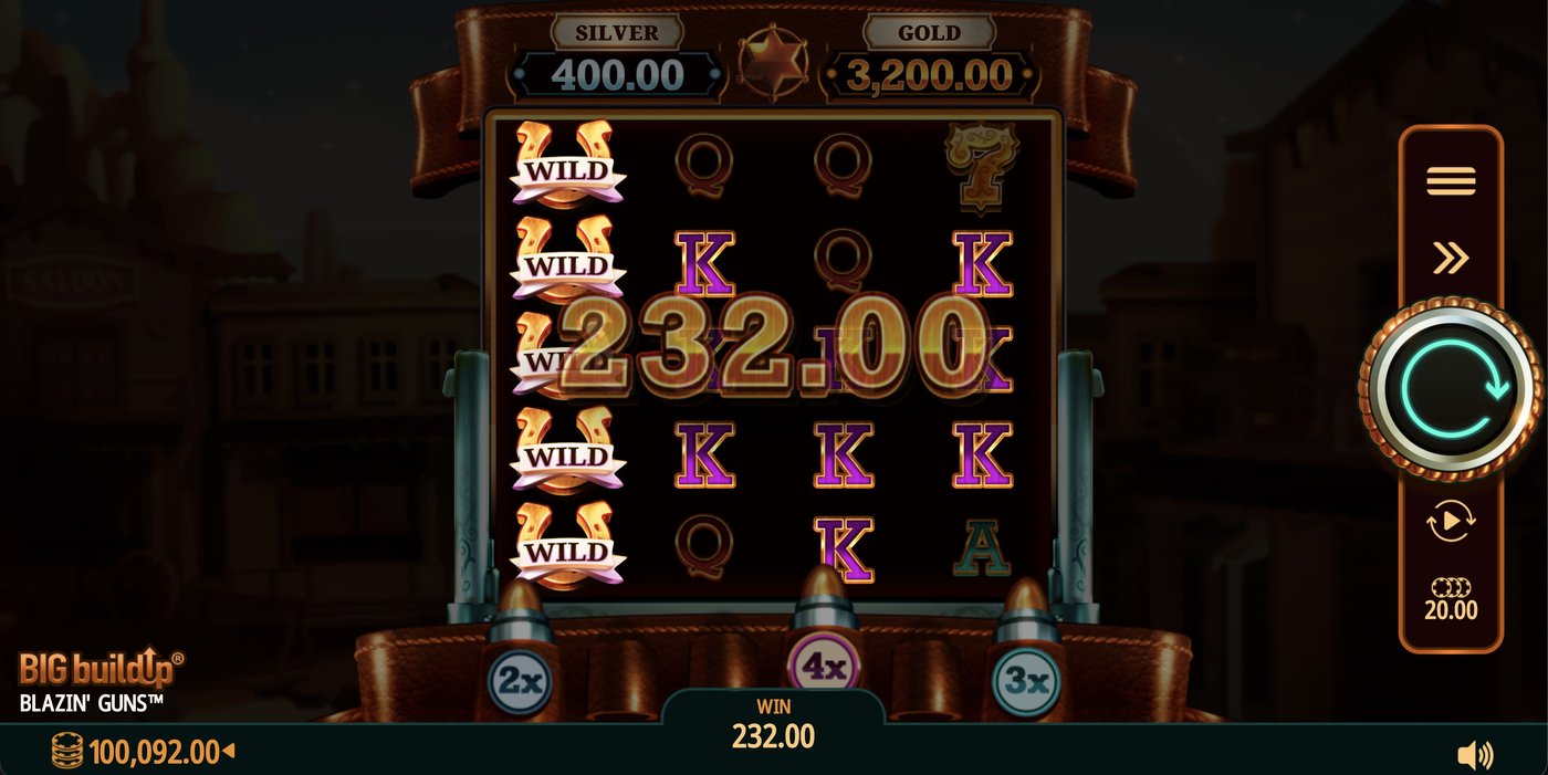 Blazin’ Guns: image of winning