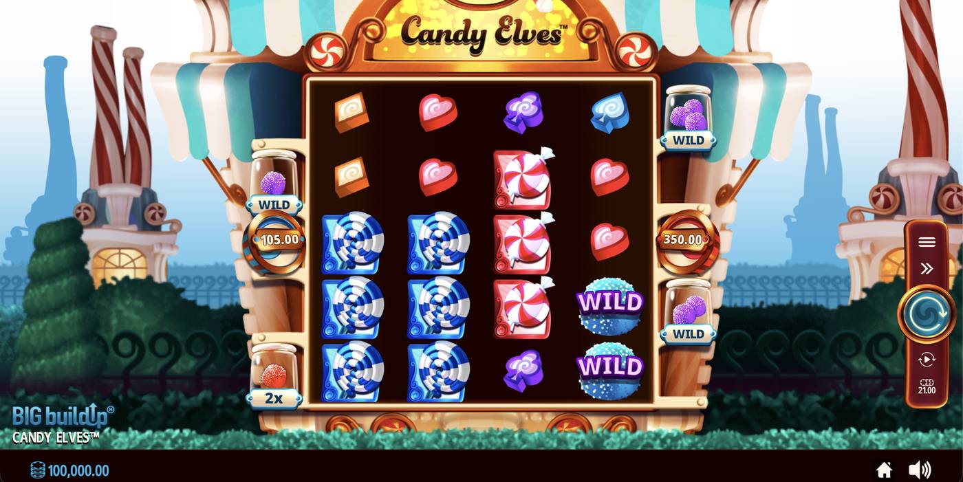 Candy Elves: image of main menu
