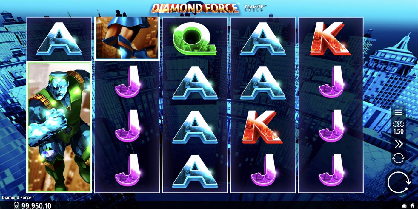 Diamond Force: image of main menu
